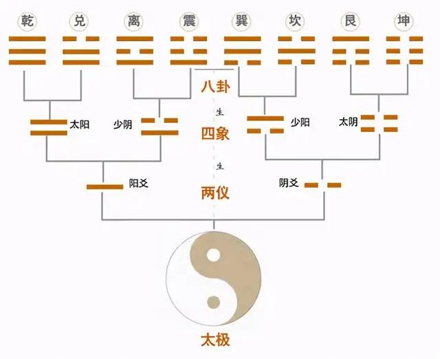 八卦的演变与先天八卦和后天八卦的体用关系